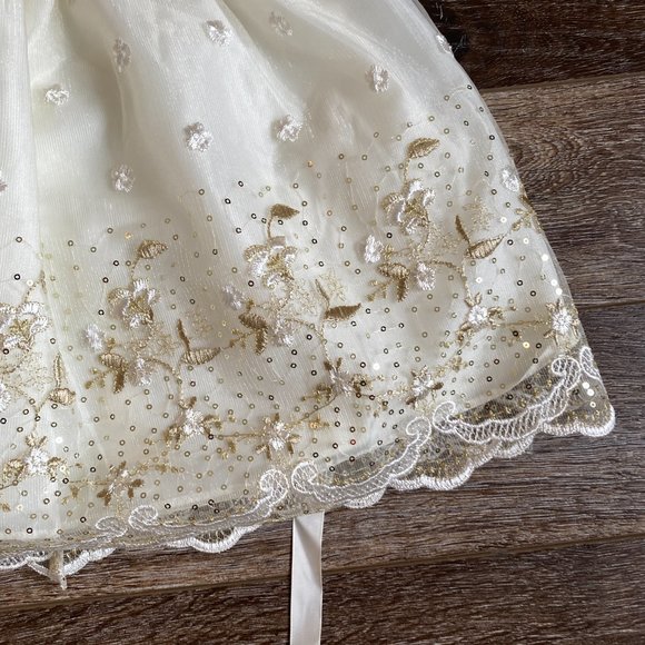 Purple  Rose Girls Embroidered Sleeveless Dress Baby - Picture 2 of 6